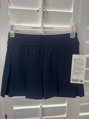 NWT Lululemon Box Pleat HR Tennis Skirt Navy size 4